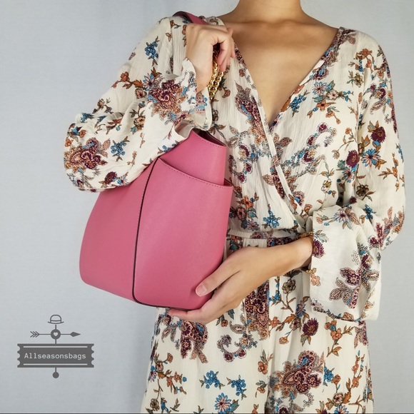 Michael Kors  Large chain shoulder tote tulip pink - Picture 6 of 8